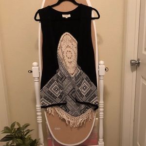 Crocheted Boho Vest